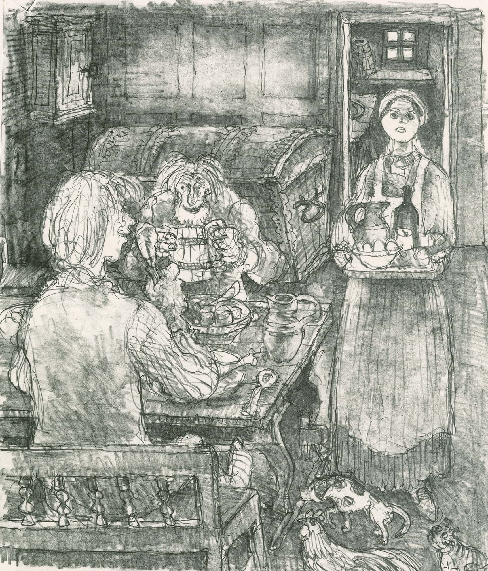 Illustrator: Ib Spang Olsen. 1992. Fra/from: H.C. Andersens Hus/Museum Odense